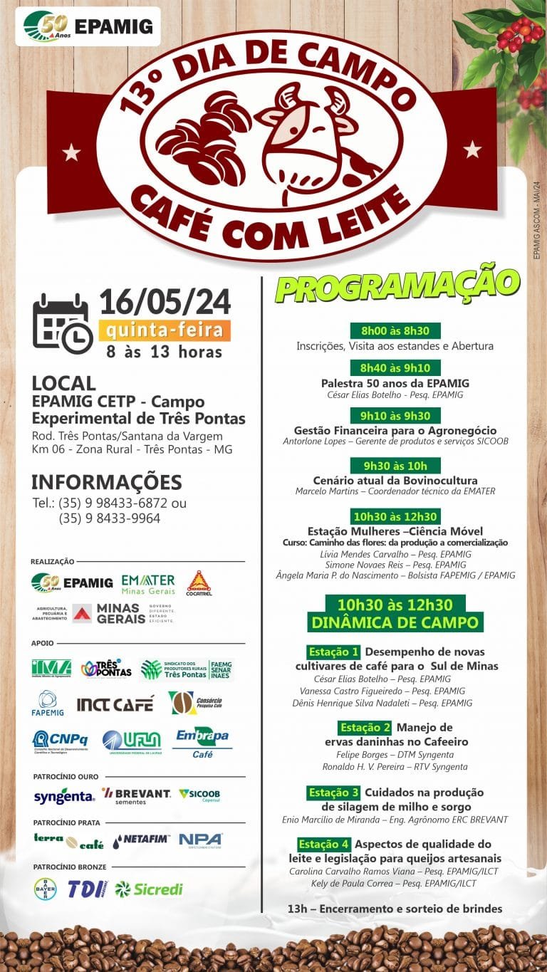 Dia De Campo Caf Leite Epamig